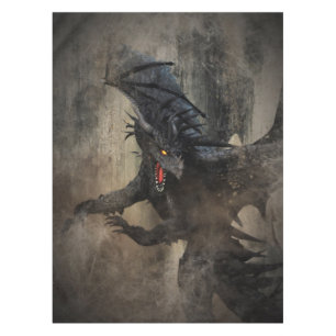 Black Dragon Tablecloth
