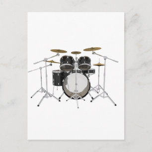 Black Drum Kit: Postcard