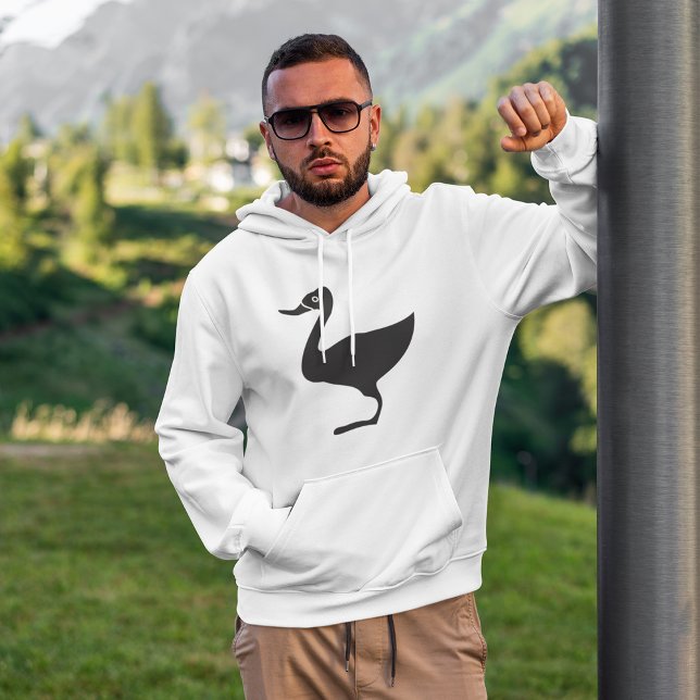 Black Duck Bird Icon Hoodie (Creator Uploaded)