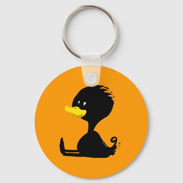 Black ducky key ring (Front)