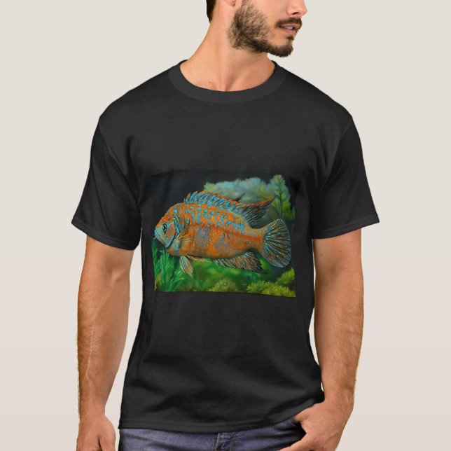Black-edged cichlid T-Shirt (Front)