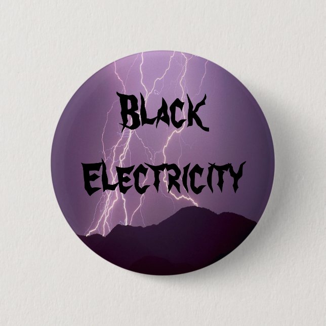 Black Electricity Button (Front)