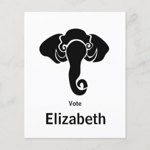 Black Elephant Family Home Address Republican Flyer