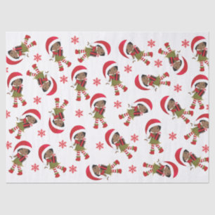 Black Elf Girl Tissue Paper