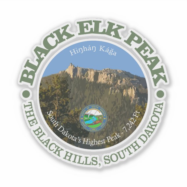 Black Elk Peak (Front)