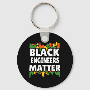 Black Engineers Problem Black History Month Africa Key Ring