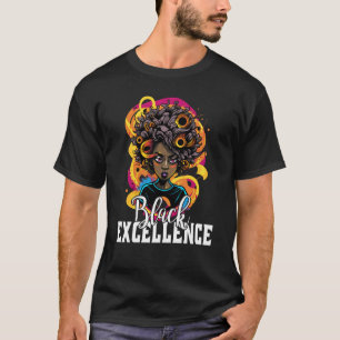 Black Excellence African Pride Black History Month T-Shirt