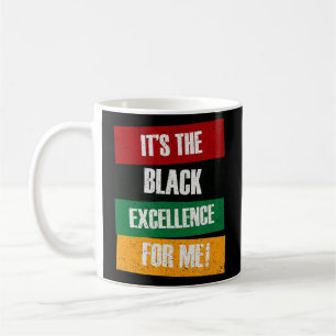 Black Excellence Afro Black Pride African Black Hi Coffee Mug