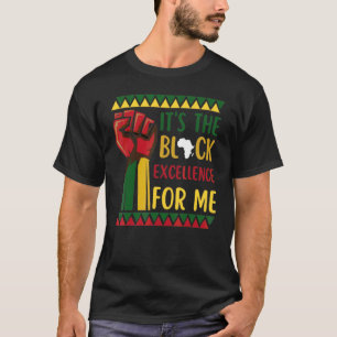 Black Excellence Afro Black Pride African Black Hi T-Shirt