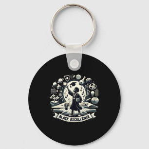 Black Excellence Graduation Black History Month In Key Ring