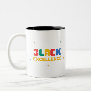 Black Excellence Two-Tone Coffee Mug