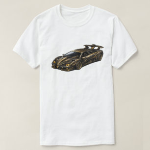 Black Exotic Hypercar — BV-LCB T-Shirt