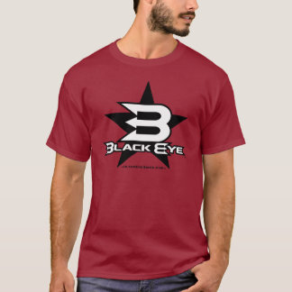 Black Eye Bikes Star - Black / White T-Shirt