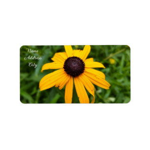 Black Eye Susan-Return Address Label