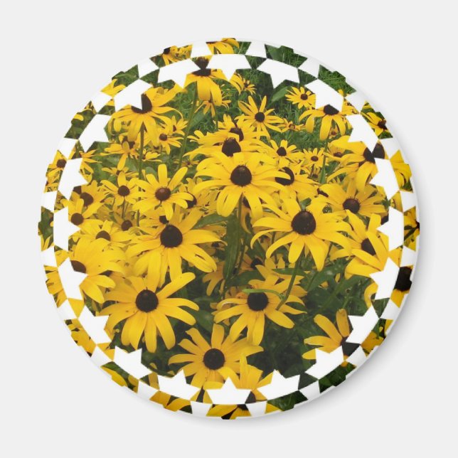 black-eyed-susan-6 magnet (Front)