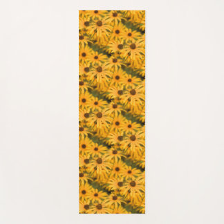Black Eyed Susan Blooms Yoga Mat