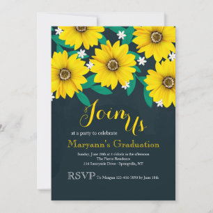 Black-eyed Susan Daisies Invitation