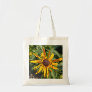 Black-Eyed Susan Floral Tote Bag Yellow Wildflow