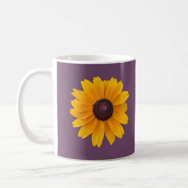 Black-eyed Susan Flower Mug (Left)