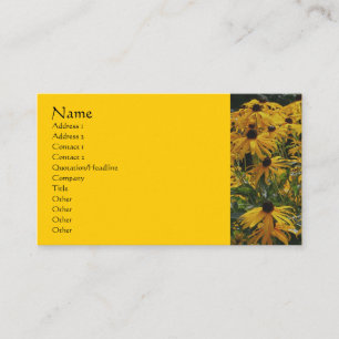 Black Eyed Susan Flower Photography Business Card