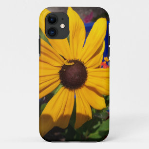 Black eyed-Susan front and centre iPhone 11 Case