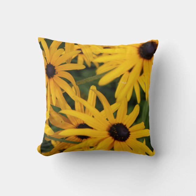 Black Eyed Susan Garden Cushion (Front)