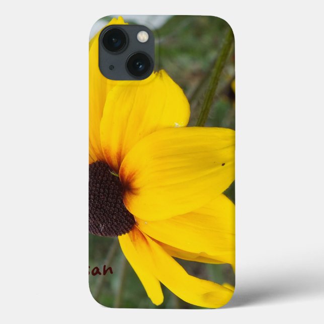 Black Eyed Susan iPad Case *Personalise* (Back)