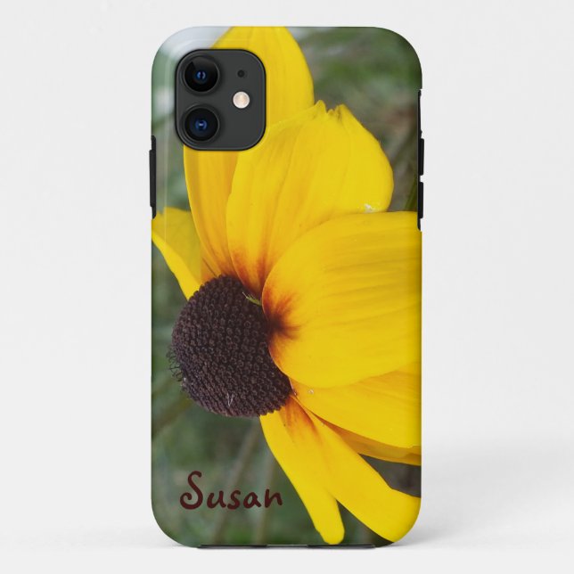 Black Eyed Susan iPhone 5 Case *Personalise* (Back)