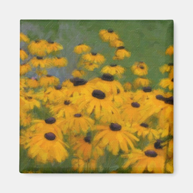 black eyed susan magnet (Front)