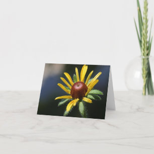black eyed susan note card