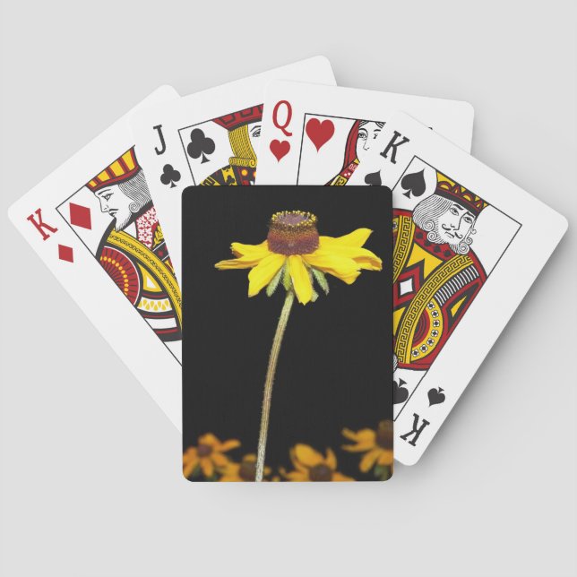 Black Eyed Susan Playing Cards (Back)