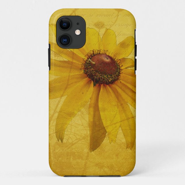 Black-Eyed Susan Wildflower Case-Mate iPhone Case (Back)