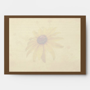 Black-Eyed Susan Wildflower & Quotation Envelopes