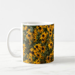Black eyed Susan's Flowers, Floral, Photography Coffee Mug
