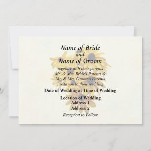 Black Eyed Susans Heart II Invitation