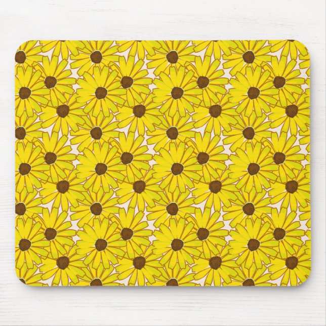 Black Eyed Susan's Mouse Pad (Front)