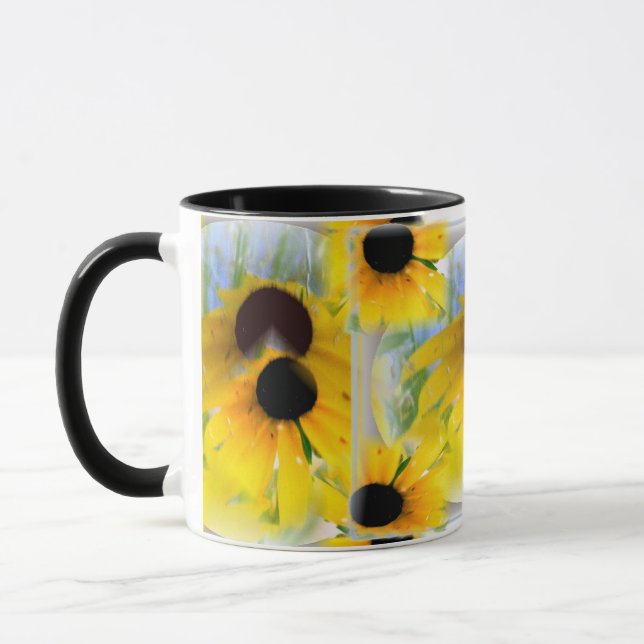 Black Eyed Susans Mug (Left)