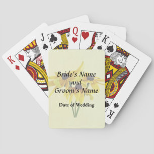 Black Eyed Susans W Curly Petals Wedding Products Playing Cards