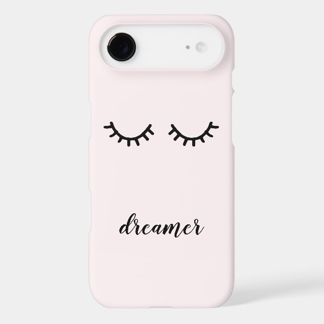 Black Eyelashes Case-Mate iPhone Case (Back)