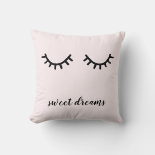Black Eyelashes Cushion