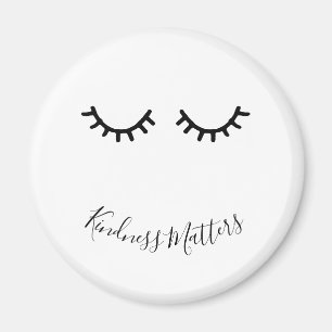 Black Eyelashes Magnet
