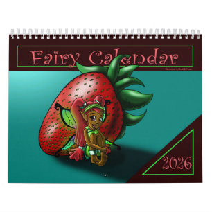 Black Fairies 2026 Calendar