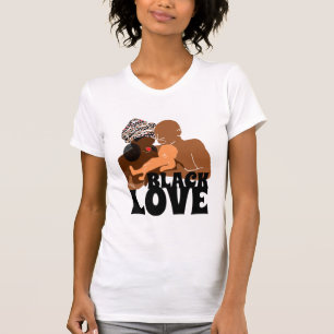 Black Family African Head Wrap Black Love T-Shirt