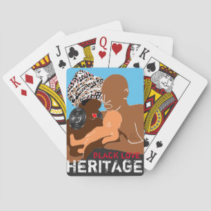 Black Family Black Love AFRICAN Heritage Playing Cards