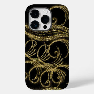 black fancy phone case for gift or for party