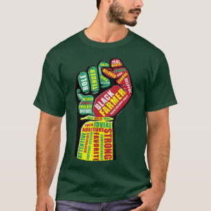 Black Farmer Men Black History Month T-Shirt