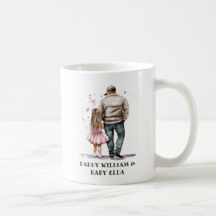 Black Father and Daughter Bond (13) Coffee Mug