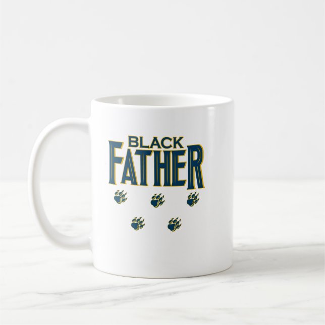 Black Father Shirt  Coffee Mug (Left)