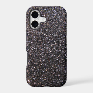 Black faux glitter graphic