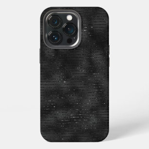 Black faux glitter stripes pattern leggings laptop iPhone 13 pro case